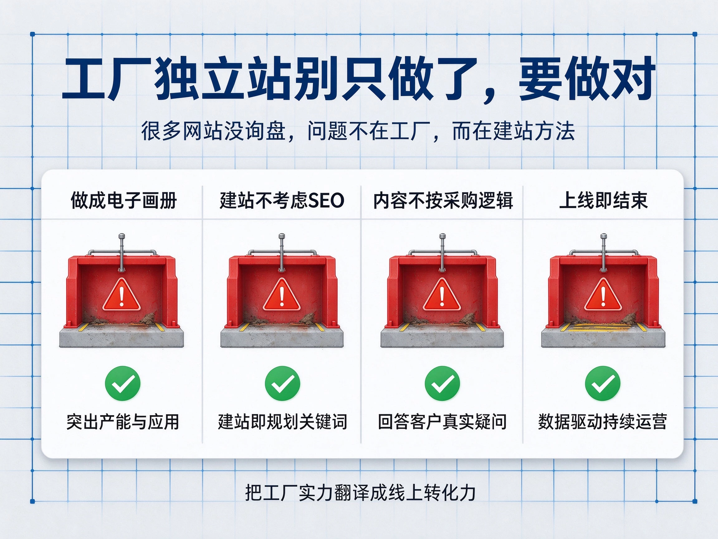 工贸一体工厂,要不要搭建属于自己的独立站?