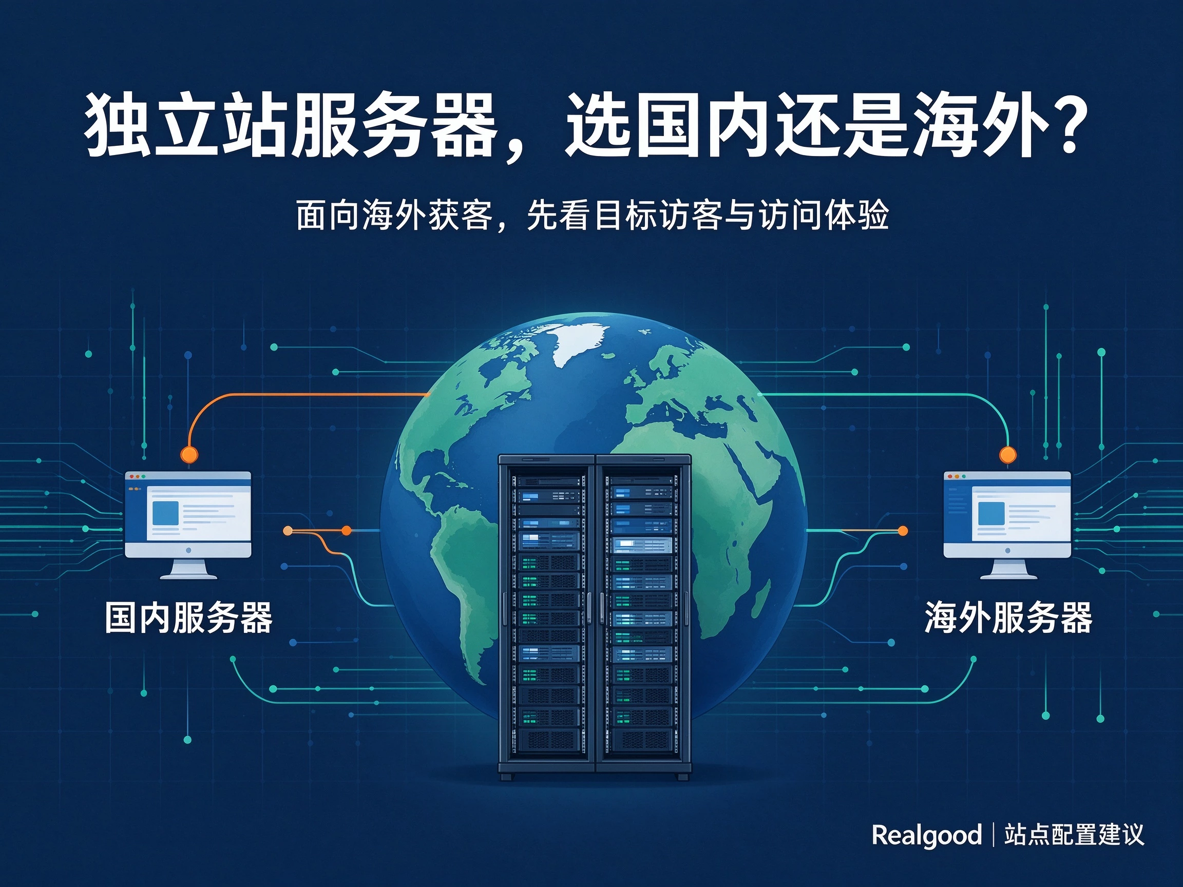 做独立站,服务器选国内还是海外?很多老板选错了