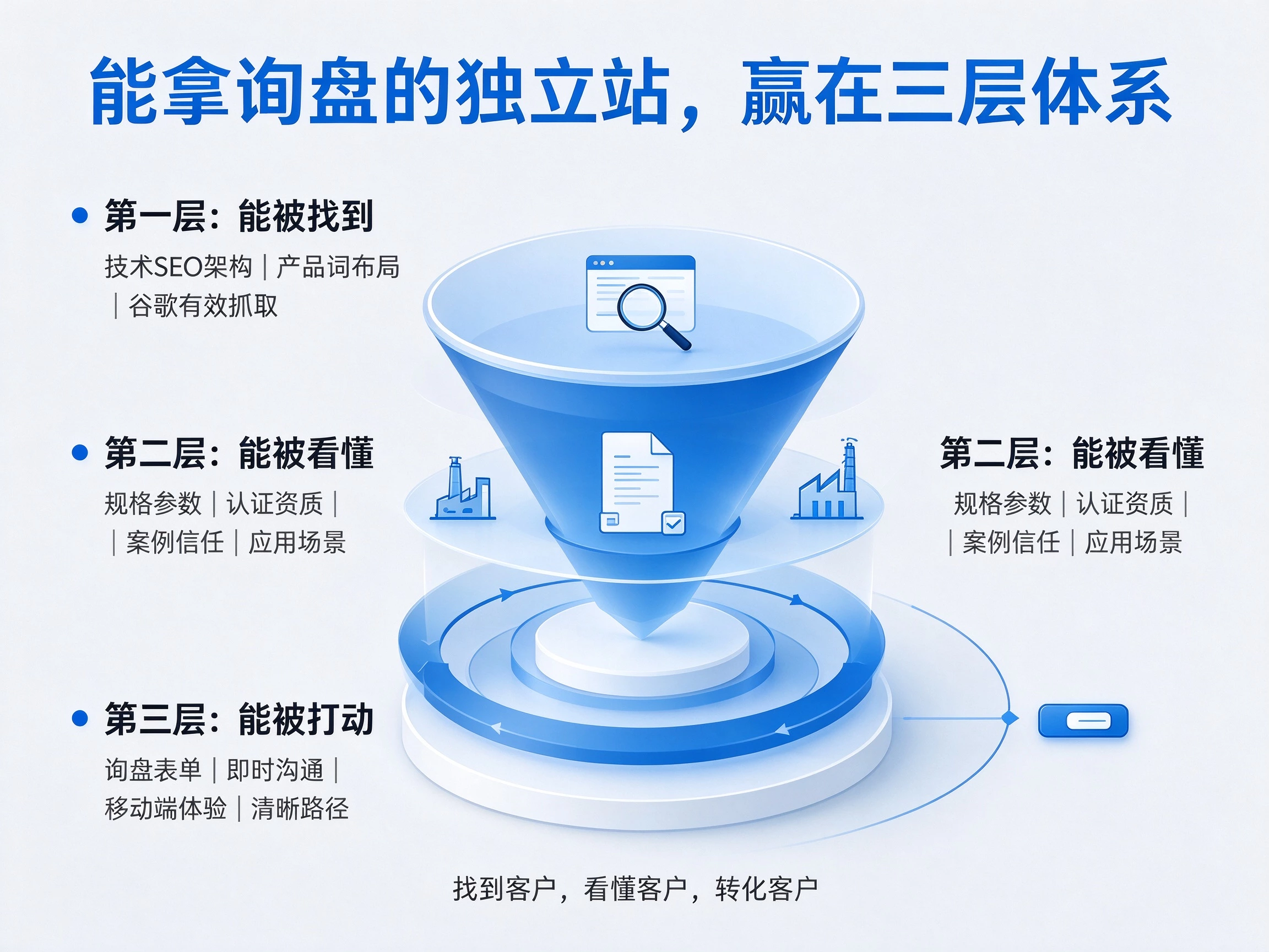 工厂独立站，页面好看就等于能拿到海外询盘吗？