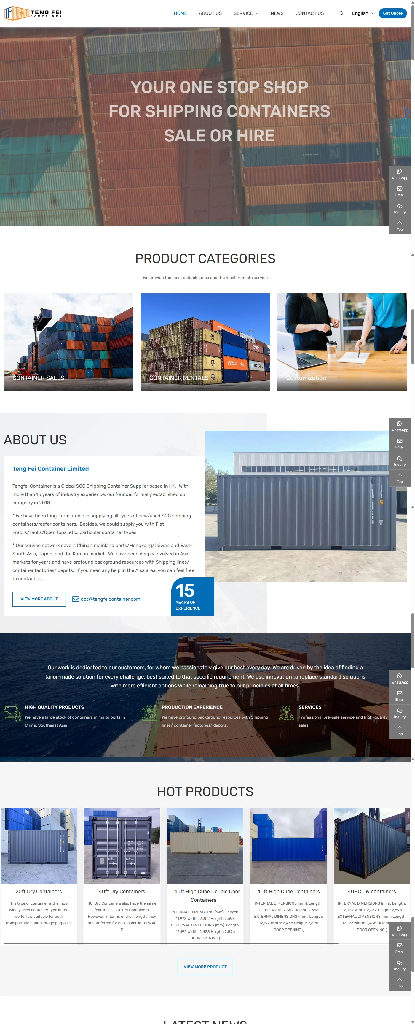 tengfeicontainer.com
